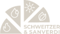 Logo Schweitzer & Sanverdi, Partnerbetrieb von AIGNER BAU
